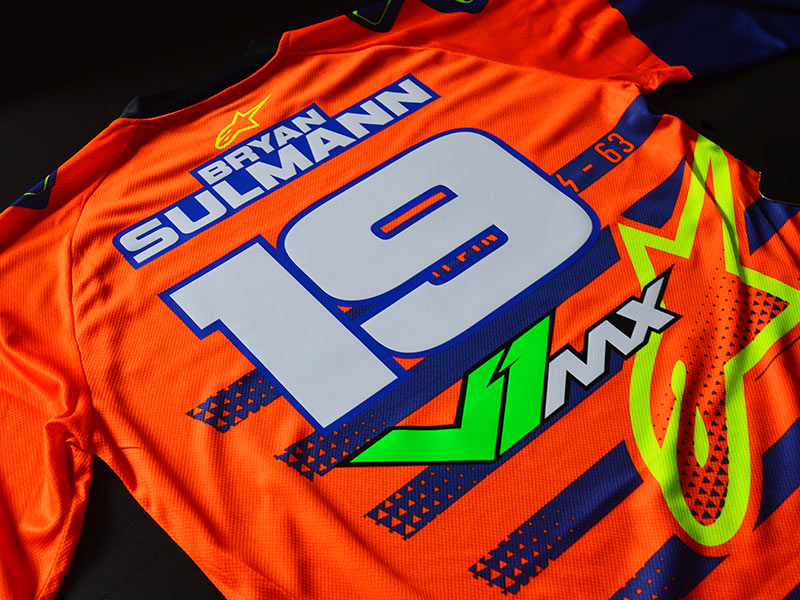 Motocross jersey best sale printing near me